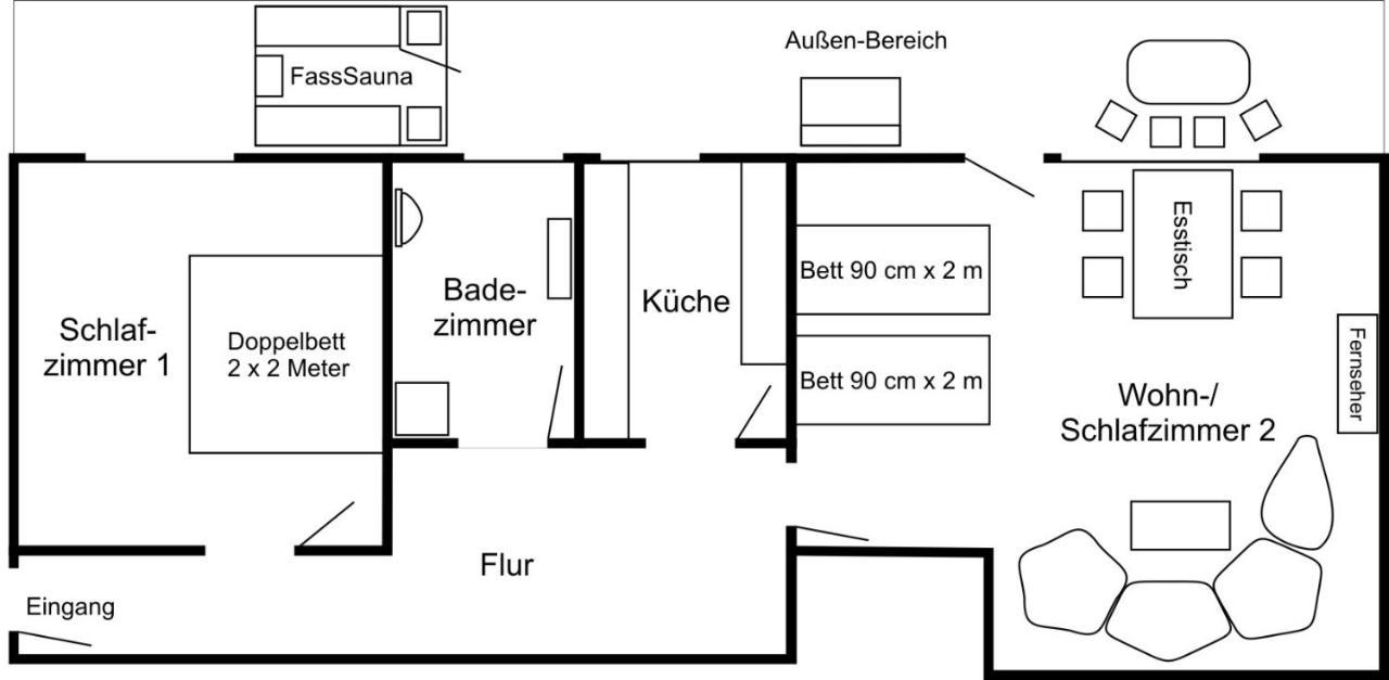 Ferienwohnung Elfengast, Fasssauna, Harzurlaub In Bester Lage Bad Harzburg Kültér fotó
